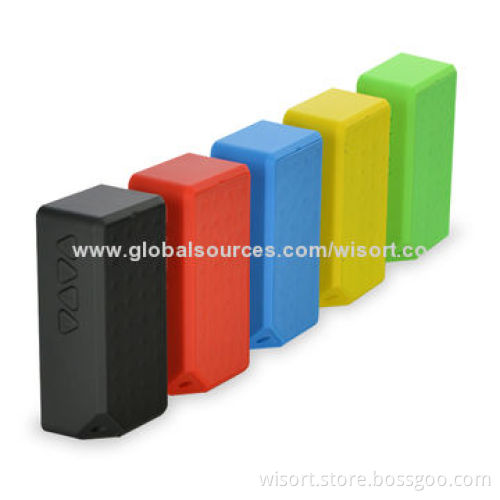 2014 New Cube Mini Bluetooth Speakers with Micro SD Card, MP3 Player and Mic Functions